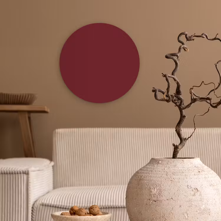 Muurcirkel - Dark - Garnet - Rood — 2