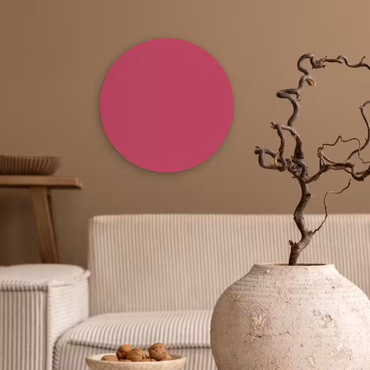Muurcirkel - Deep - Berry - Rood — 2
