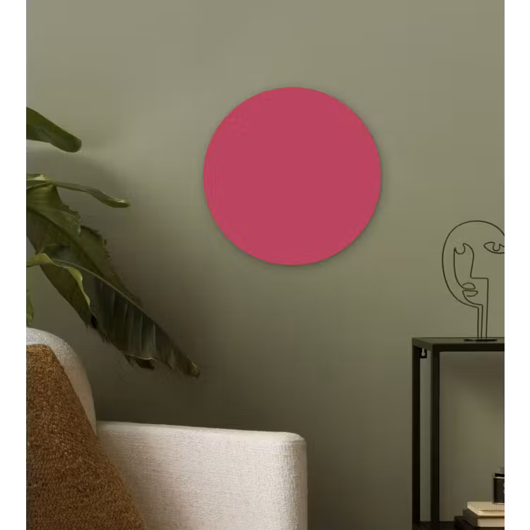 Muurcirkel - Deep - Berry - Rood — 3