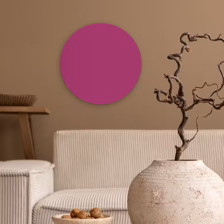 Muurcirkel - Deep - Magenta - Paars — 2