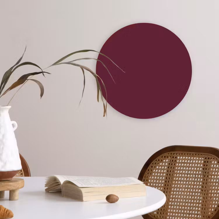 Muurcirkel - Deep - Plum - Paars — 4