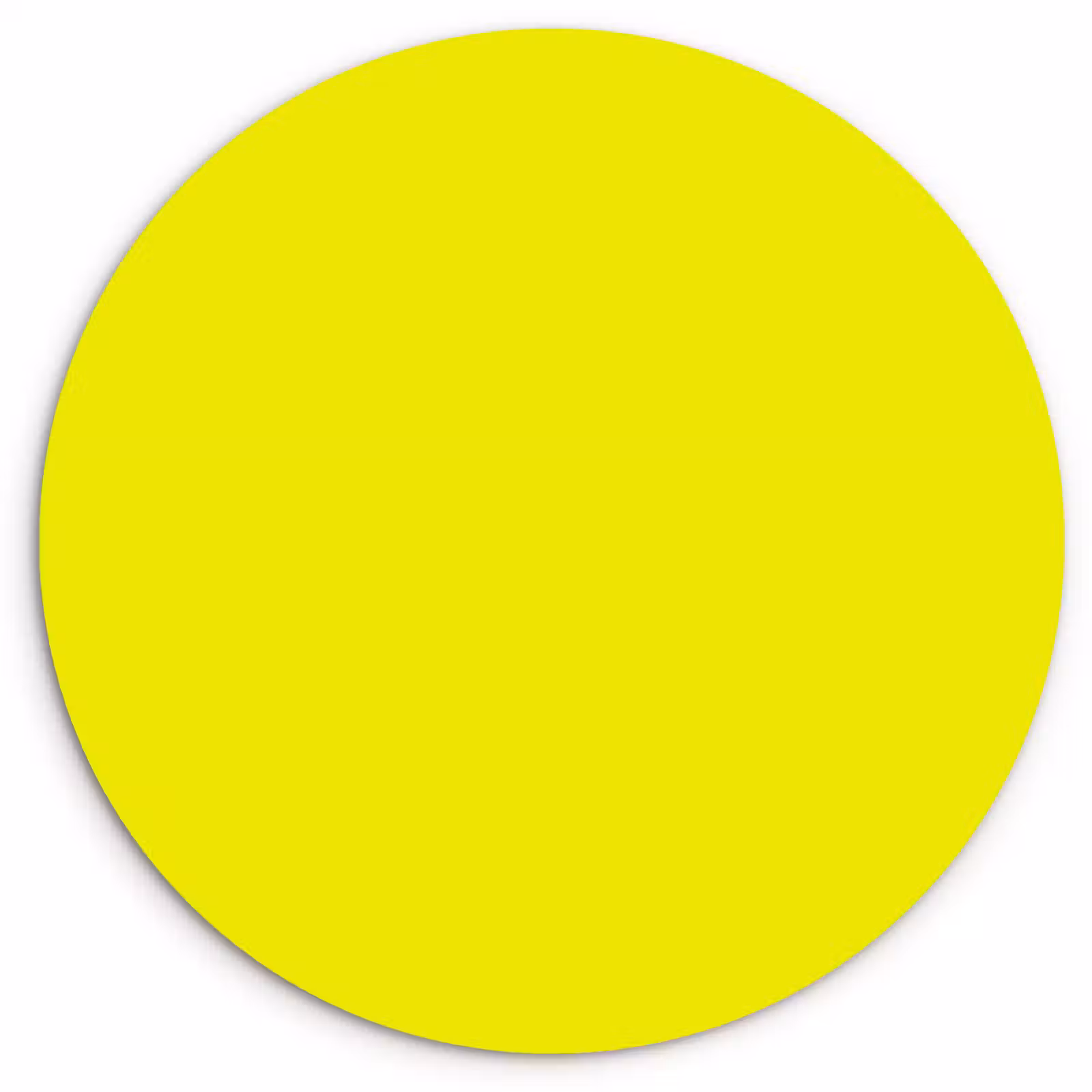 Muurcirkel - Bright - Canary - Geel — 1