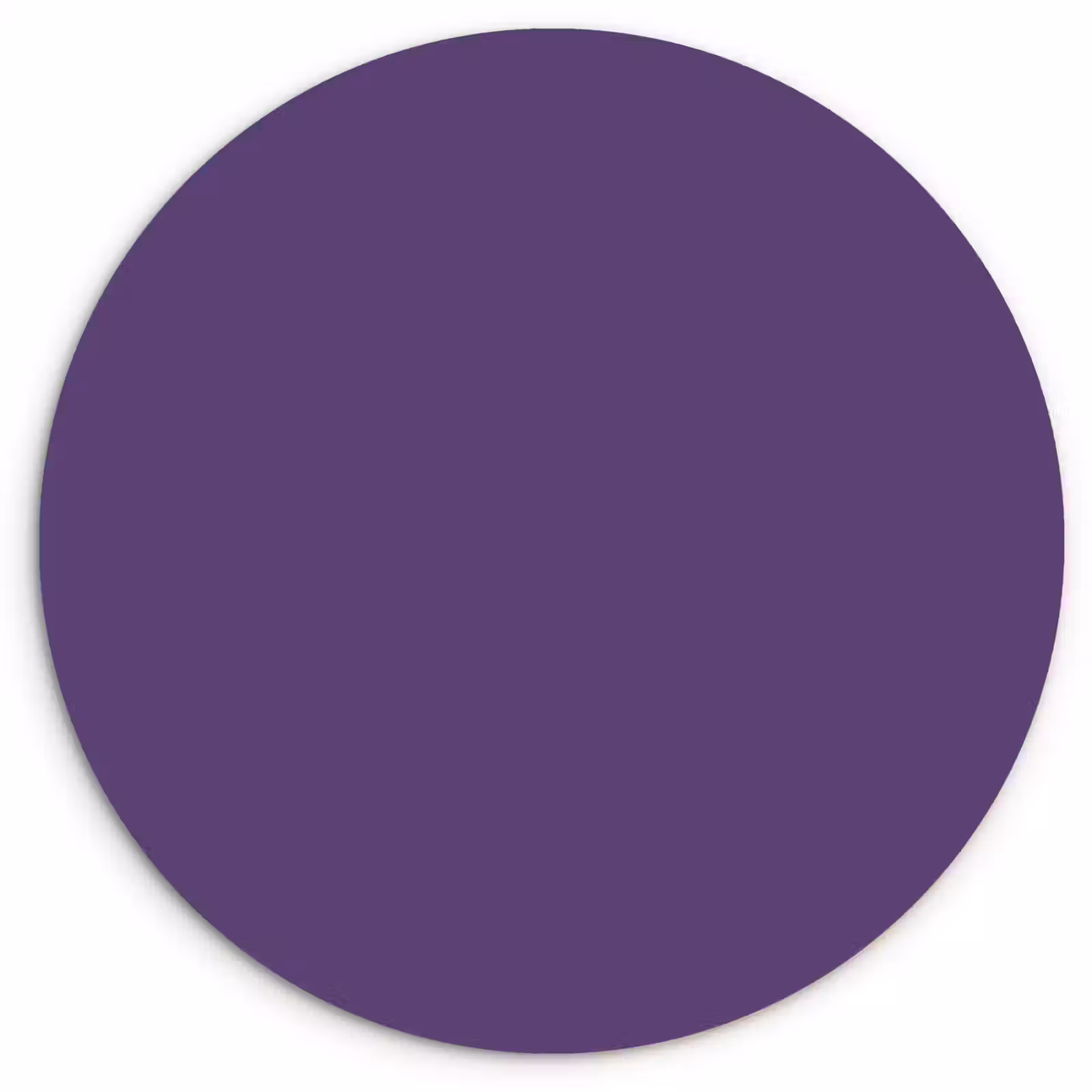 Muurcirkel - Deep - Plum - Paars — 1