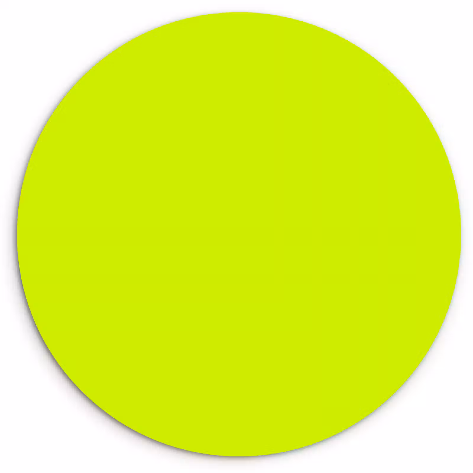 Muurcirkel - Electric - Lemon - Geel — 1