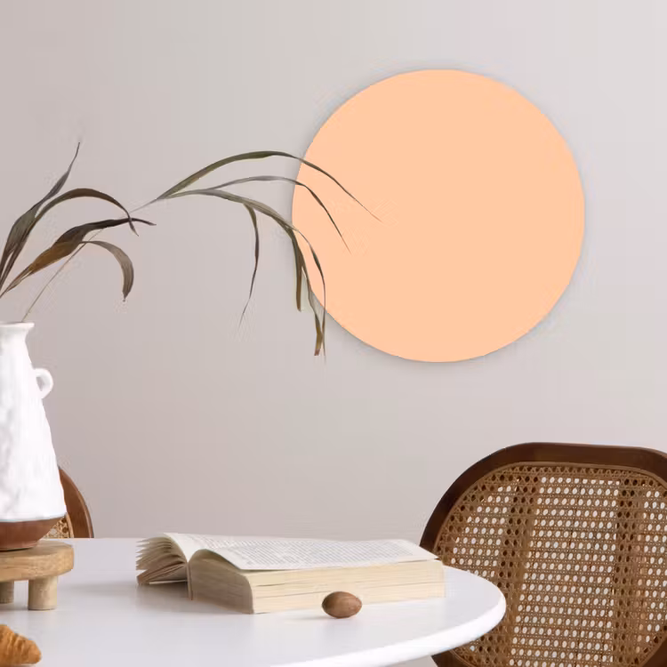 Muurcirkel - Apricot - Blush - Nude — 4