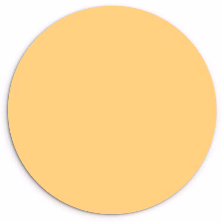 Muurcirkel - Apricot - Ice - Oranje — 1