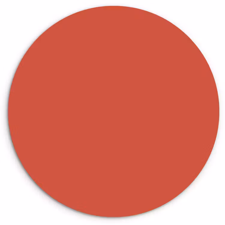 Muurcirkel - Brick - Red - Rood — 1