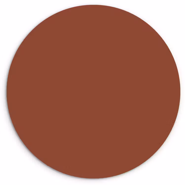 Muurcirkel - Burnt - Mahogany - Terracotta — 1
