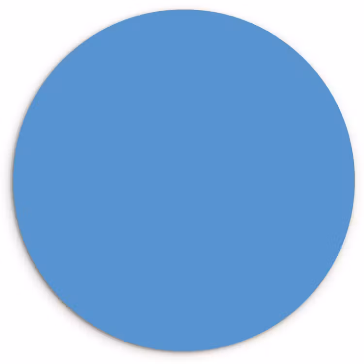 Muurcirkel - Cornflower - Blue - Blauw — 1