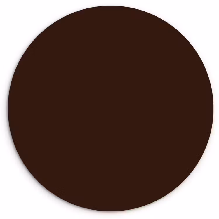 Muurcirkel - Dark - Chocolate - Bruin — 1