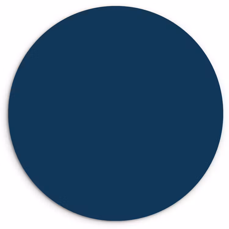 Muurcirkel - Deep - Ocean - Blauw — 1