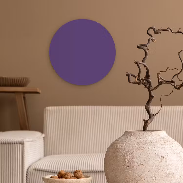 Muurcirkel - Deep - Plum - Paars — 2