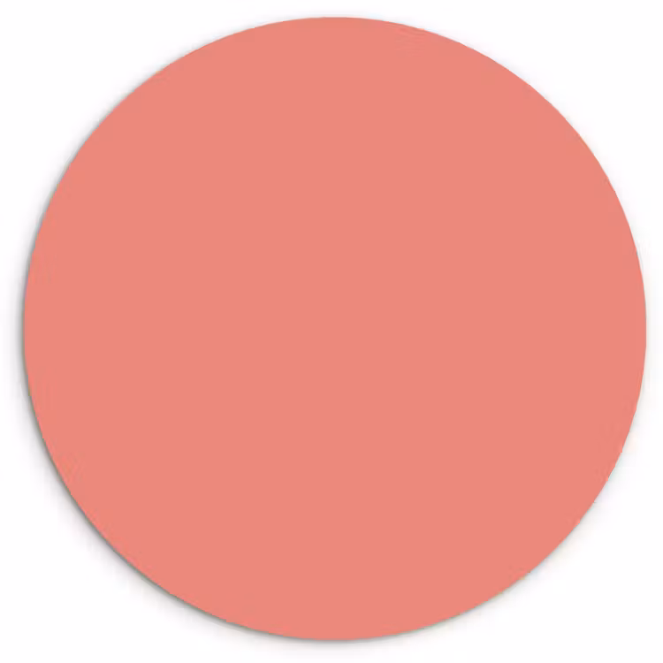Muurcirkel - Dusty - Peach - Koraal — 1