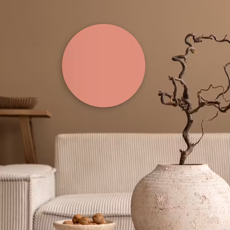 Muurcirkel - Earthy - Rose - Koraal — 2