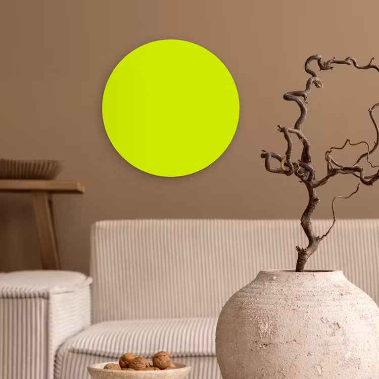 Muurcirkel - Electric - Lemon - Geel — 2