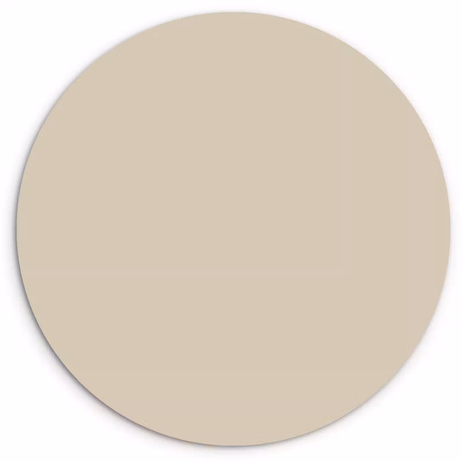 Muurcirkel - Baked - Biscuit - Nude — 1
