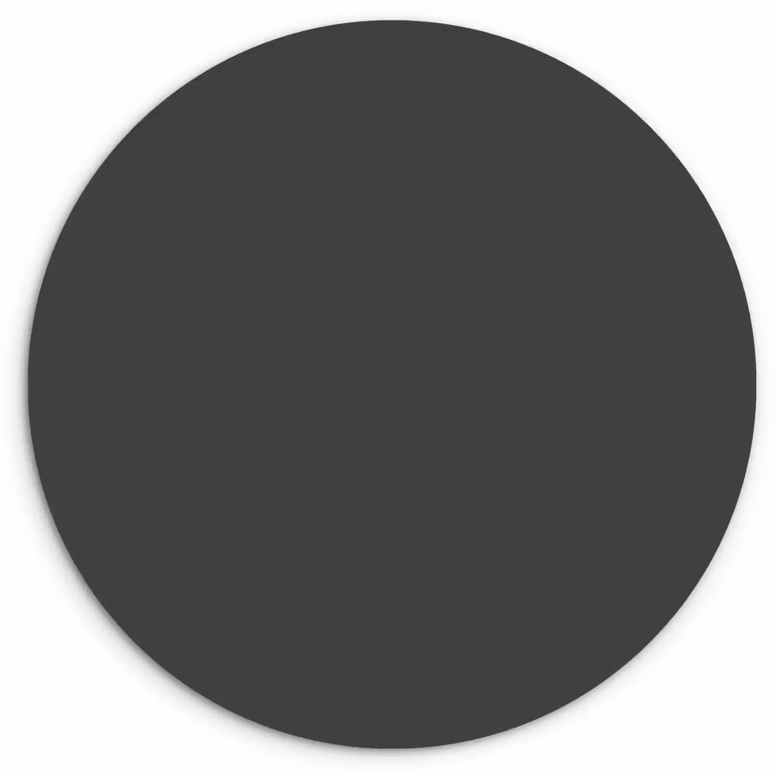 Muurcirkel - Charcoal - Grijs- Grey — 1