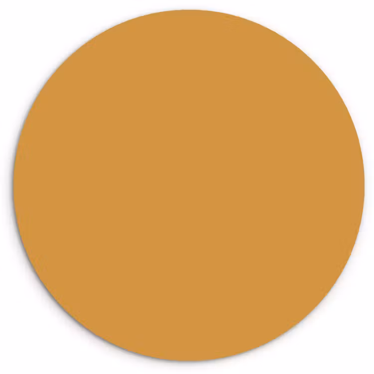 Muurcirkel - Autumn - Mustard - Geel — 1