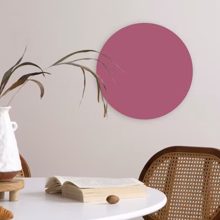 Muurcirkel - Berry - Roze -Pink — 4