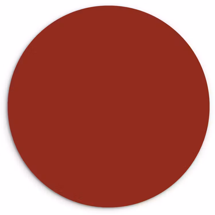 Muurcirkel - Burnt - Copper - Rood — 1