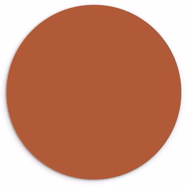 Muurcirkel - Burnt - Sienna - Oranje — 1