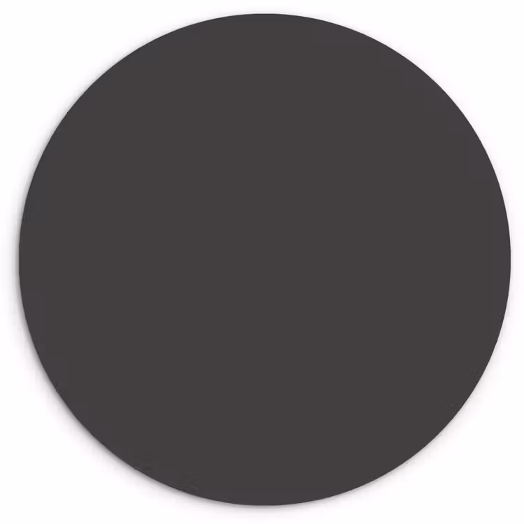 Muurcirkel - Charcoal - Grijs- Grey — 1