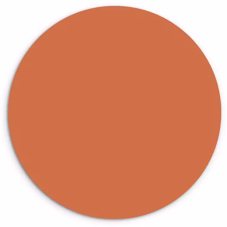 Muurcirkel - Classic - Terracotta - Oranje — 1