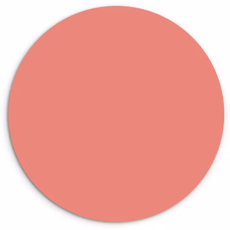 Muurcirkel - Coral - Reef - Rood — 1