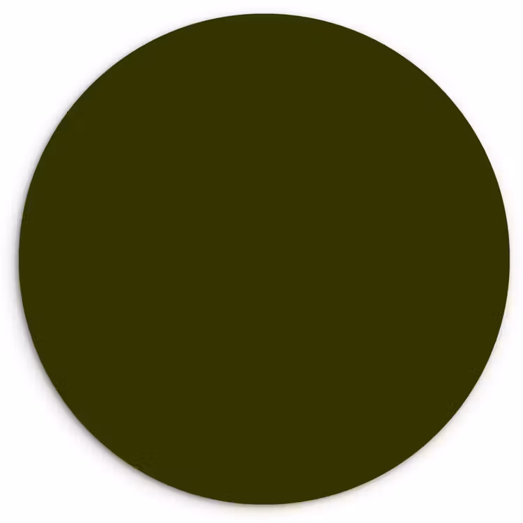 Muurcirkel - Dark - Olive - Groen — 1