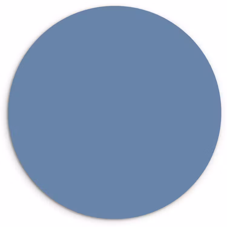 Muurcirkel - Denim - Breeze - Blauw — 1