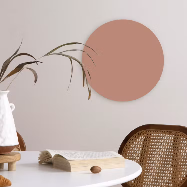 Muurcirkel - Earthy - Blusher - Roze — 4