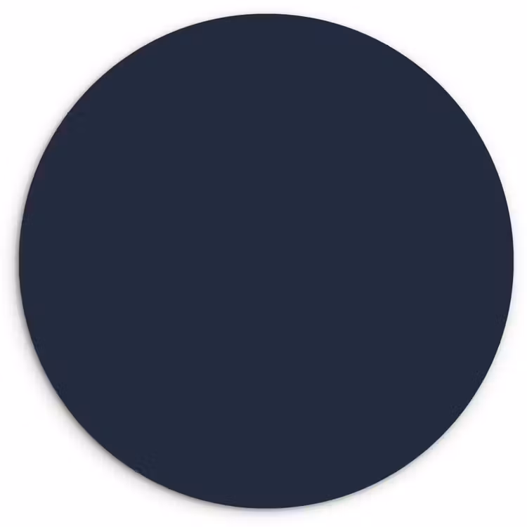 Muurcirkel - Geldersblauw - Blauw - Klassiek — 1