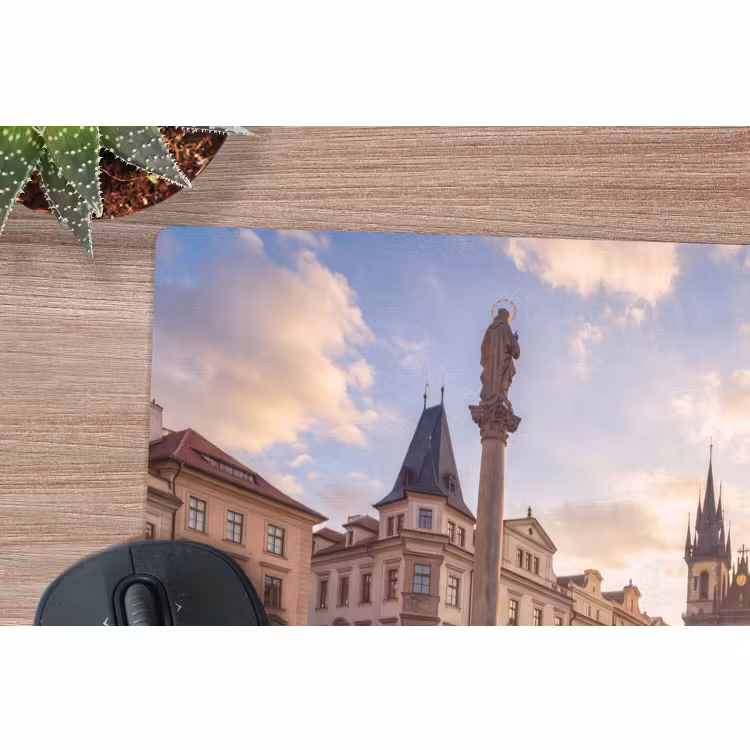 Muismat - Stad - Praag - Ochtend - Architectuur - Goud — 4