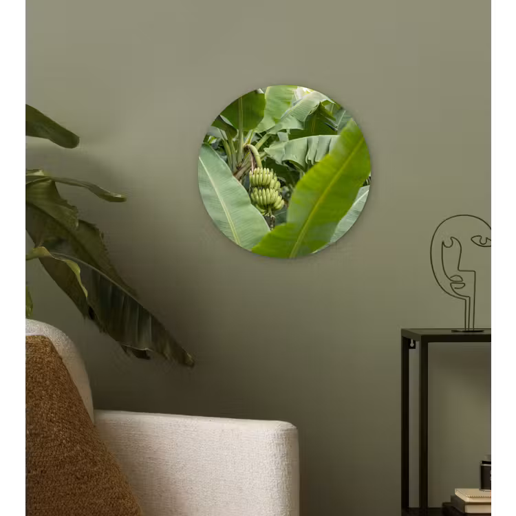 Muurcirkel - Eten - Bananen - Plantage - Groen — 3