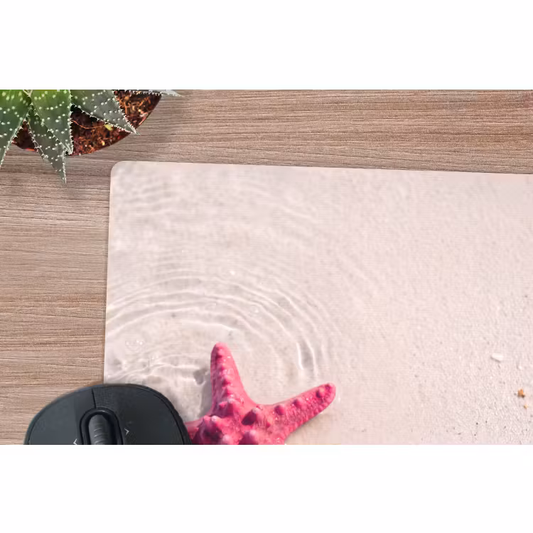 Muismat - Zeeleven - Zeester - Strand - Roze - Water — 4