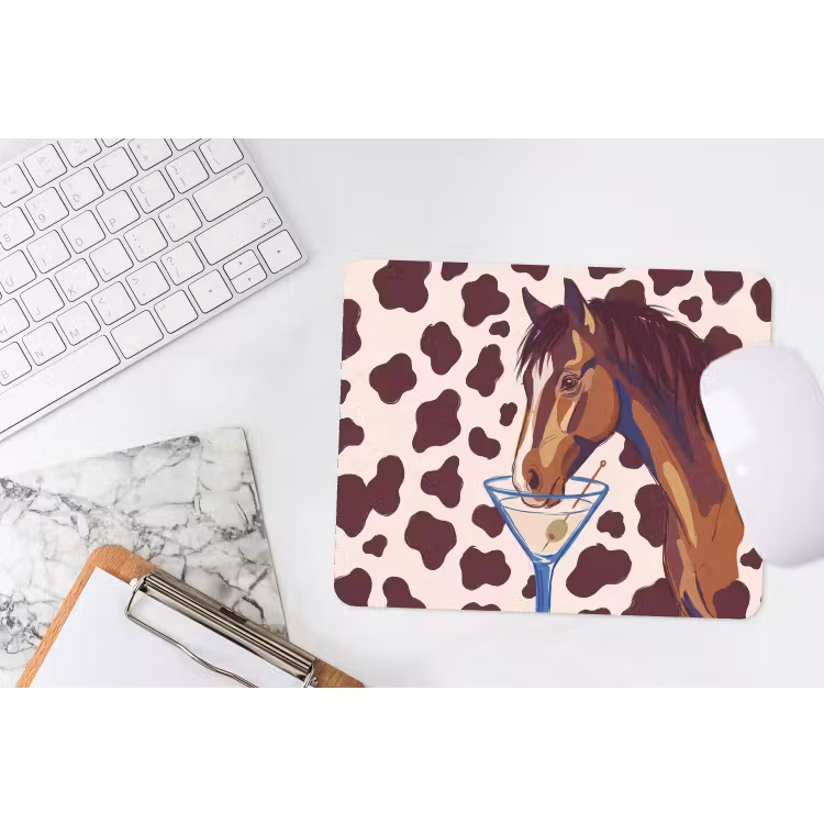 Muismat - Paard - Martini - Dieren - Abstract - Bruin — 2
