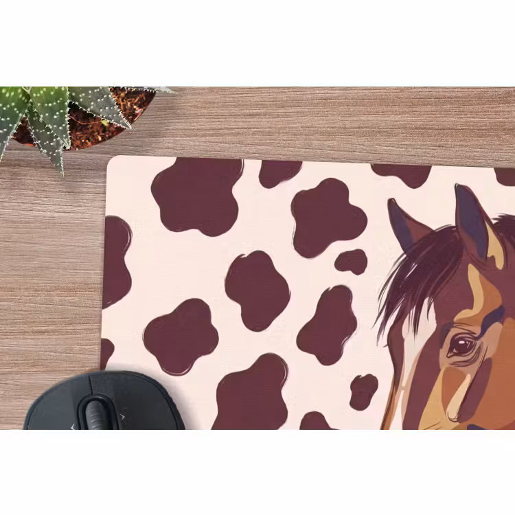 Muismat - Paard - Martini - Dieren - Abstract - Bruin — 4