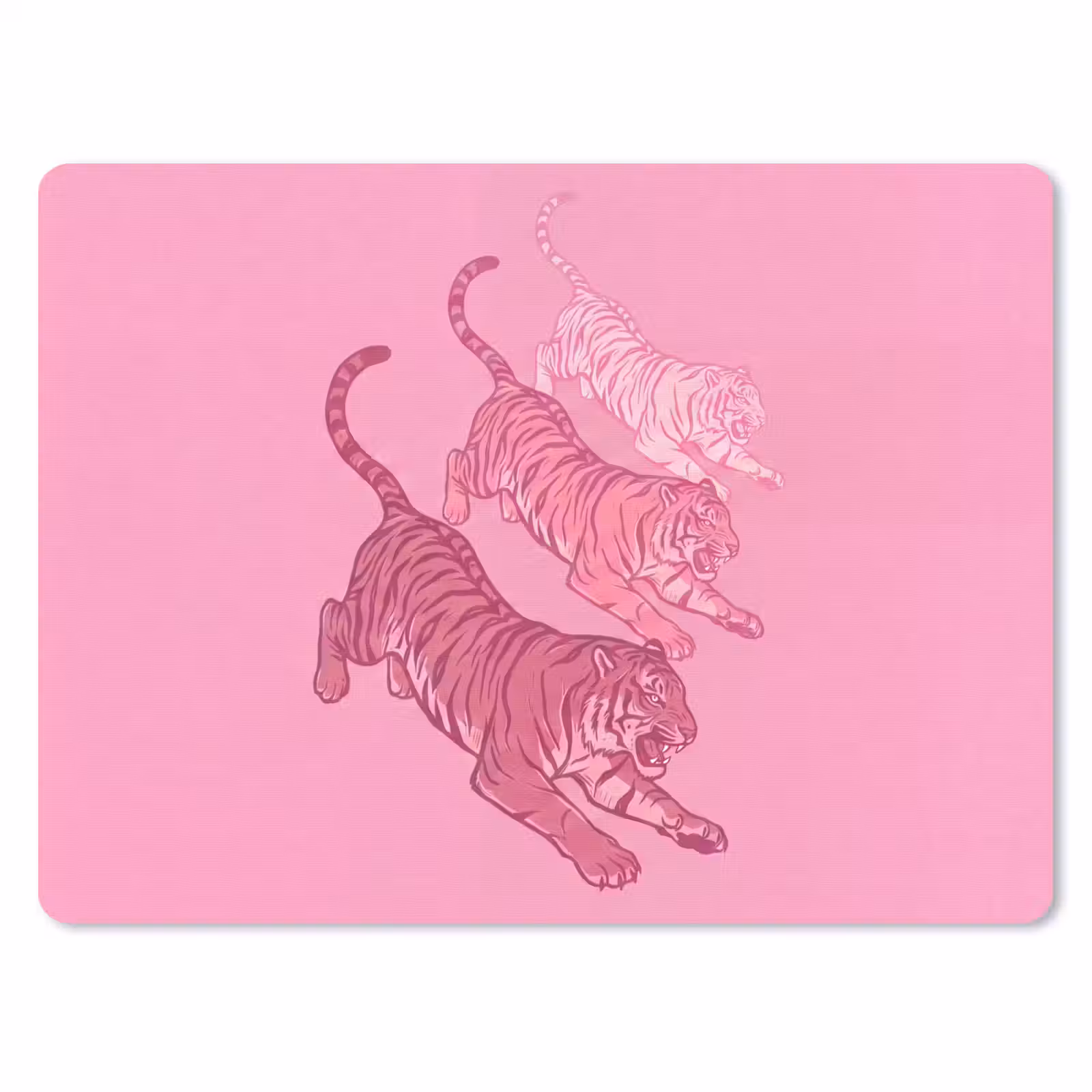 Muismat - Kat - Springend - Dieren - Roze - Modern — 1