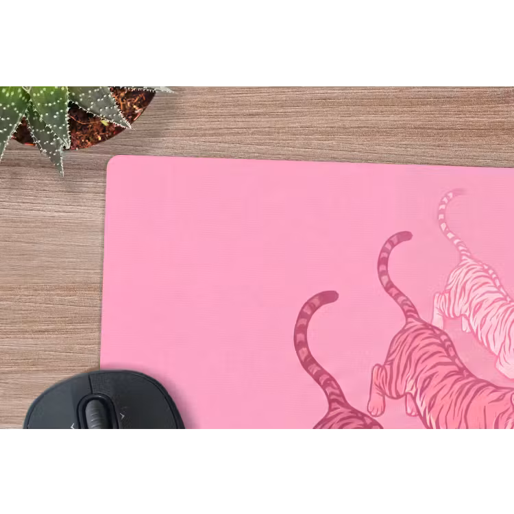 Muismat - Kat - Springend - Dieren - Roze - Modern — 4