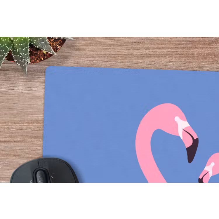 Muismat - Vogel - Paar - Dieren - Modern - Roze — 4