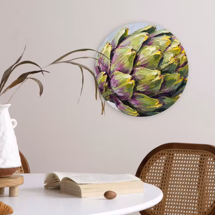 Muurcirkel - Eten - Artisjok - Modern — 4