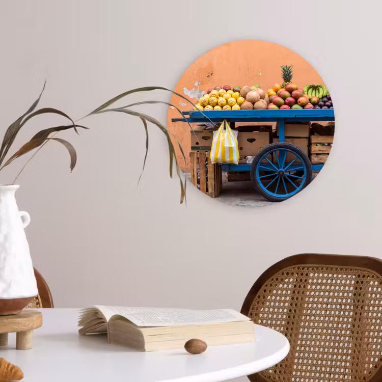 Muurcirkel - Fruit - Kar - Straat — 4
