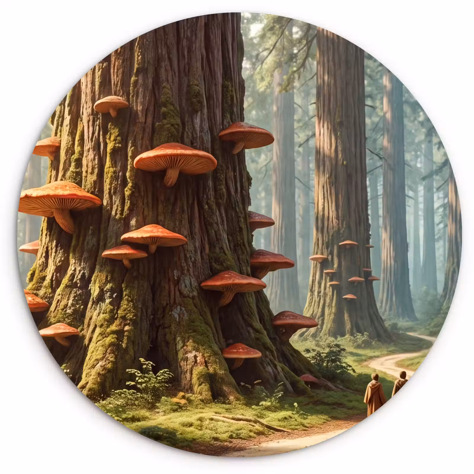Muurcirkel - Bos - Bomen - Natuur — 1