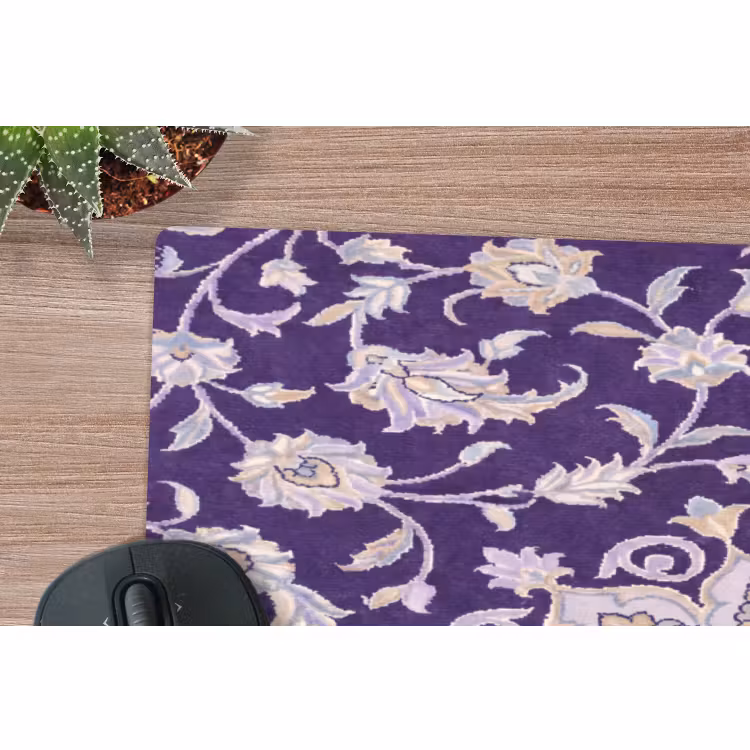 Muismat - Patroon - Medallion - Oosters - Paars - Decoratie — 5