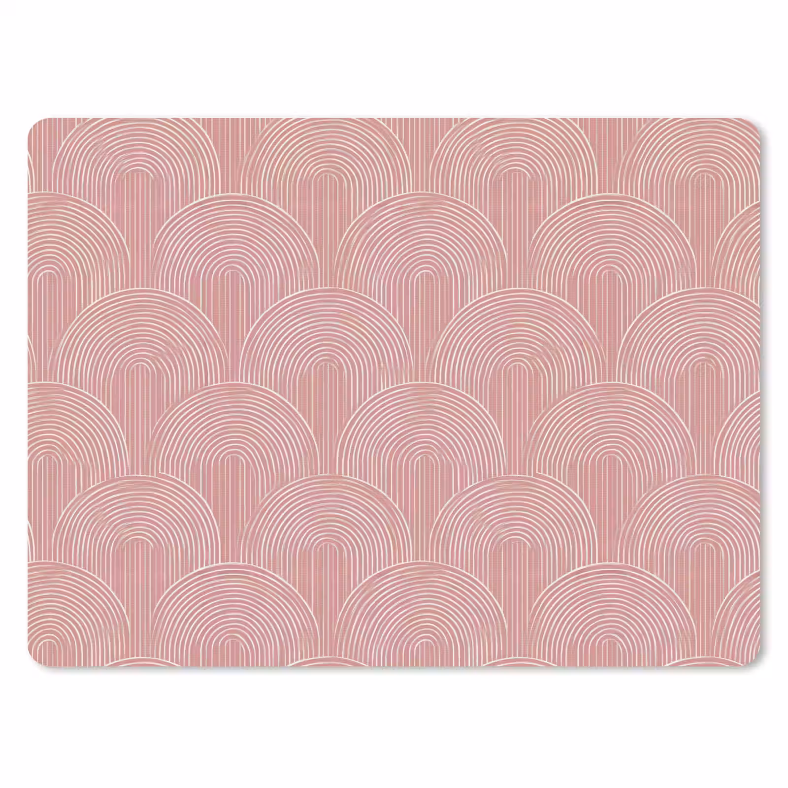 Muismat - Oudroze - Bogen - Deco - Lijnen — 1