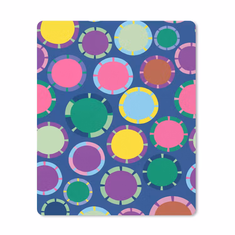 Muismat - Patroon - Cirkels - Abstract - Kleurrijk — 1