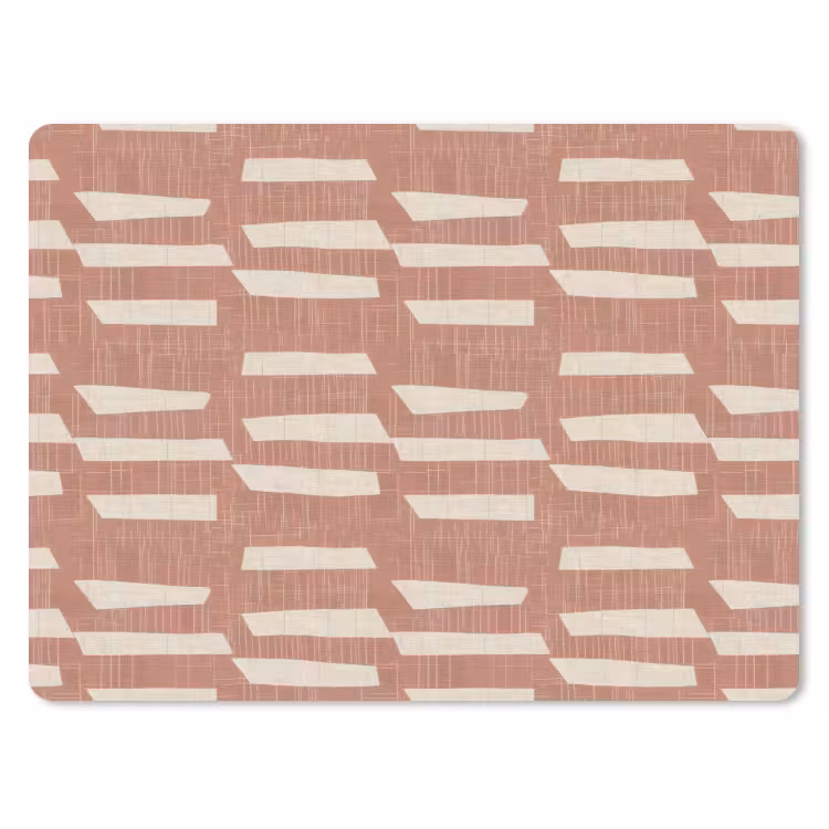 Muismat - Terracotta - Abstract - Textuur - Patroon — 1