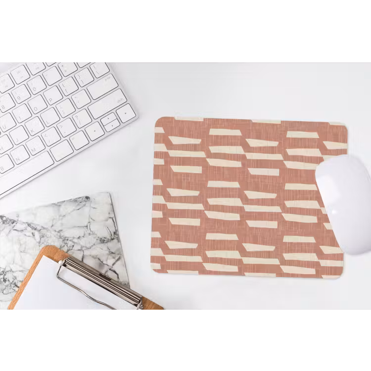 Muismat - Terracotta - Abstract - Textuur - Patroon — 2