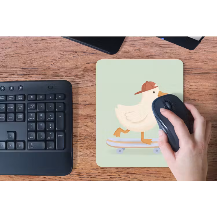 Muismat - Vogel - Skateboard - Dieren - Cartoon - Speels — 3