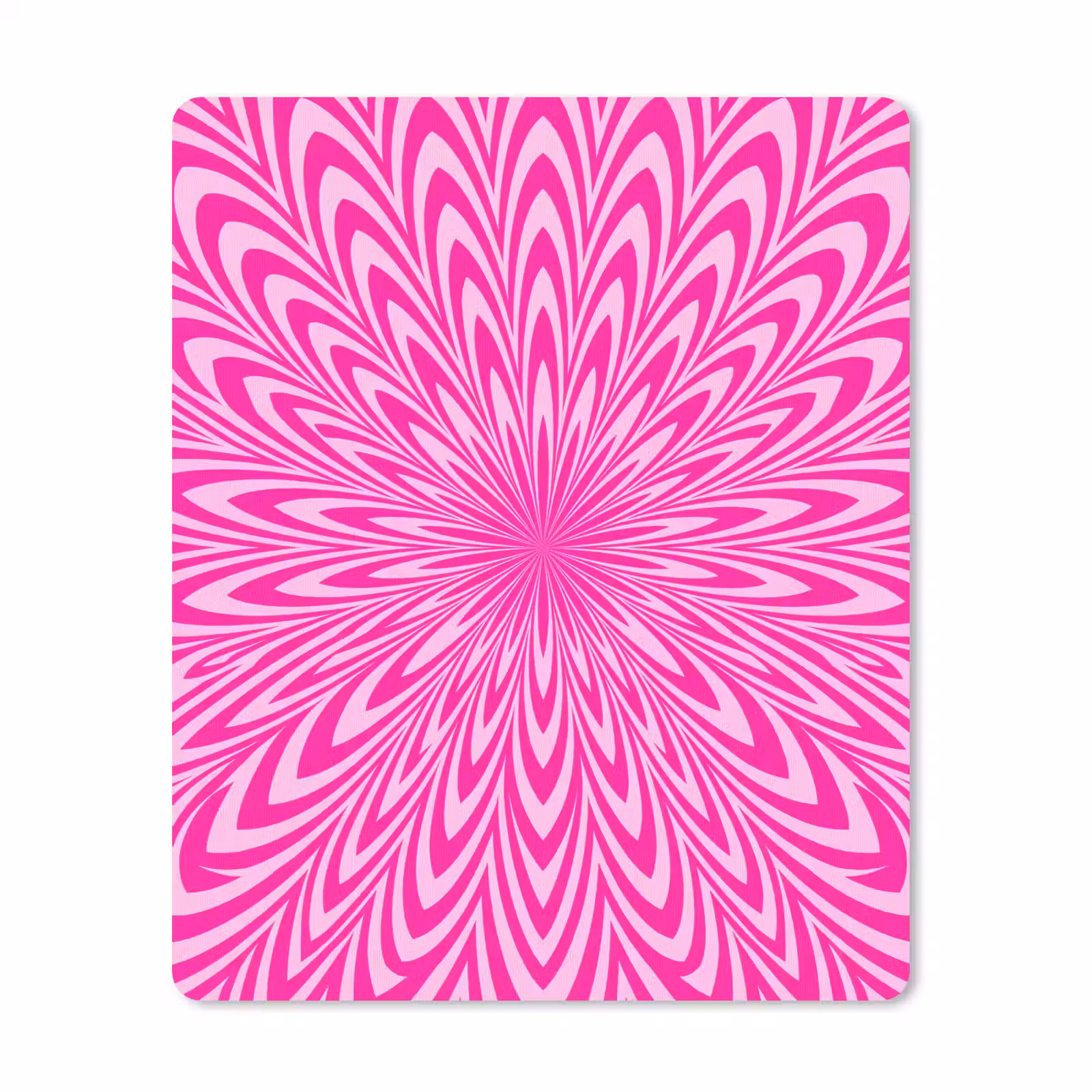 Muismat - Patroon - Optisch - Roze — 1